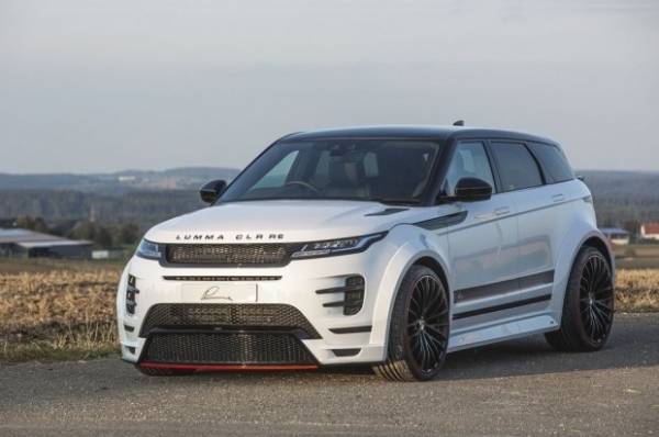 Новый Range Rover Evoque стал брутальнее и шире