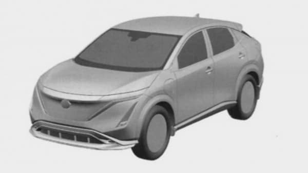 В Сети появились изображения серийного кроссовера Nissan Ariya