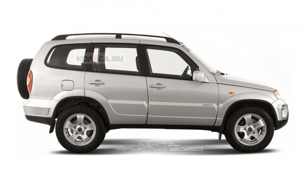 В сети появились первые изображения удлинённой Lada Niva