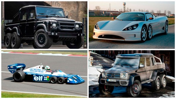 ТОП-5 шестиколесных автомобилей