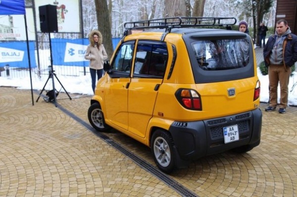 Слава Богу! Bajaj Qute ушел с украинского рынка