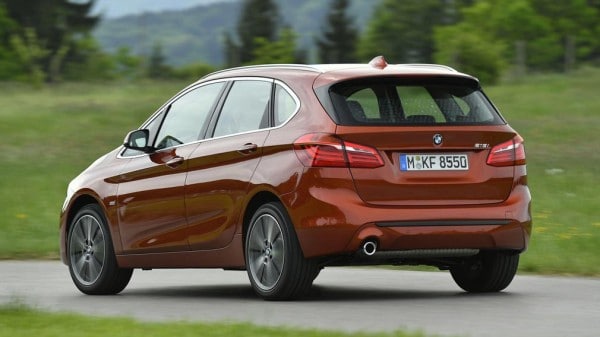 Опубликовали первые изображения BMW 2 серии Active Tourer