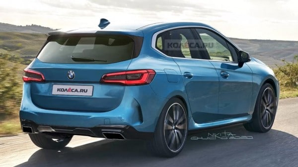 Опубликовали первые изображения BMW 2 серии Active Tourer