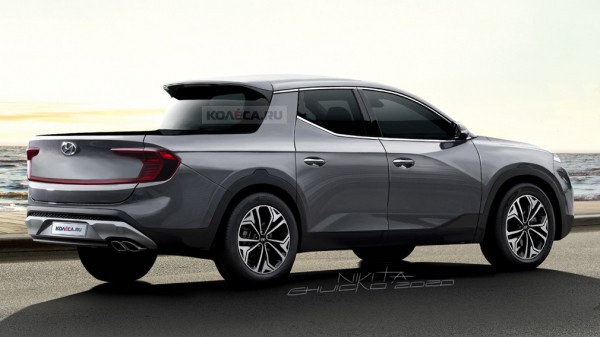 В сети появились первые изображения нового пикапа Hyundai Santa Cruz