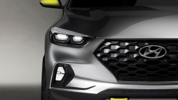 В сети появились первые изображения нового пикапа Hyundai Santa Cruz