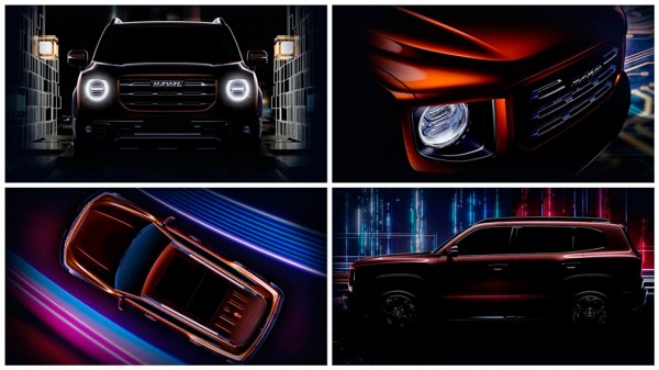 Haval представил тизеры внедорожника в стиле нового G-Class