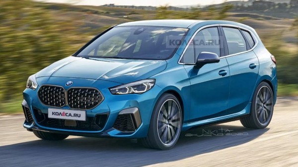 Опубликовали первые изображения BMW 2 серии Active Tourer
