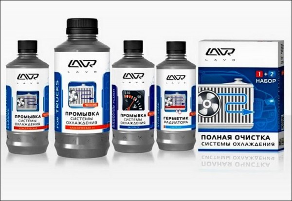 Чем промыть систему охлаждения двигателя