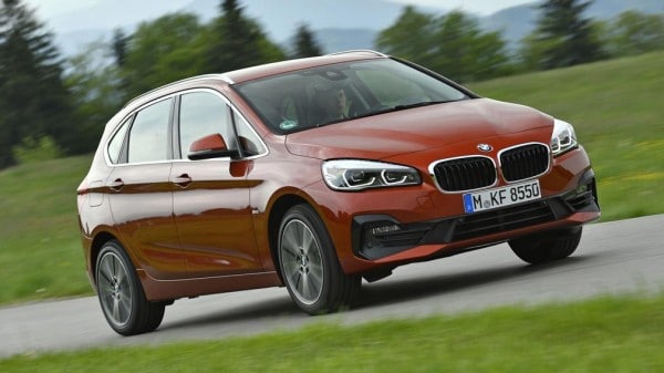 Опубликовали первые изображения BMW 2 серии Active Tourer