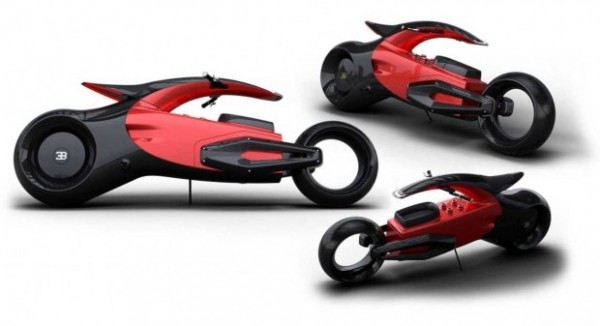 Электрический мотоцикл Bugatti