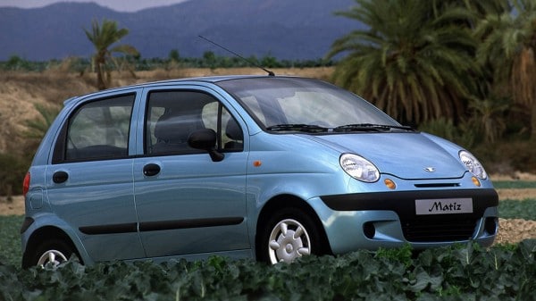 Daewoo Matiz стал самой популярной малолитражкой в апреле