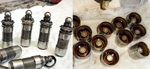 Неисправности гидрокомпенсаторов и их замена