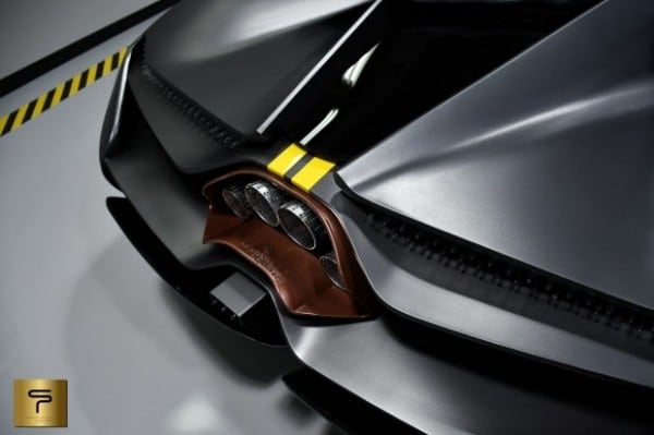 3000-сильный гиперкар из металлического стекла