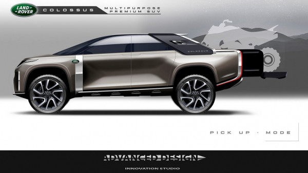 Представлен концепт Land Rover Colossus