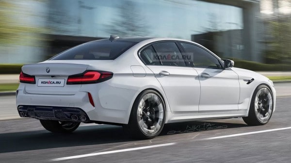 В Сети появились изображения новой BMW M5