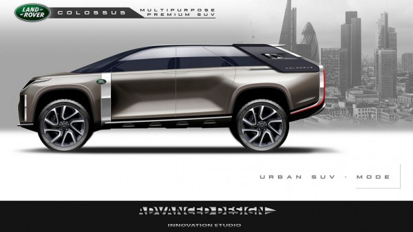 Представлен концепт Land Rover Colossus