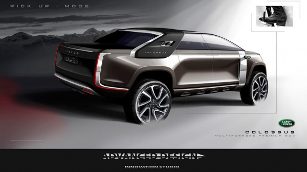 Представлен концепт Land Rover Colossus
