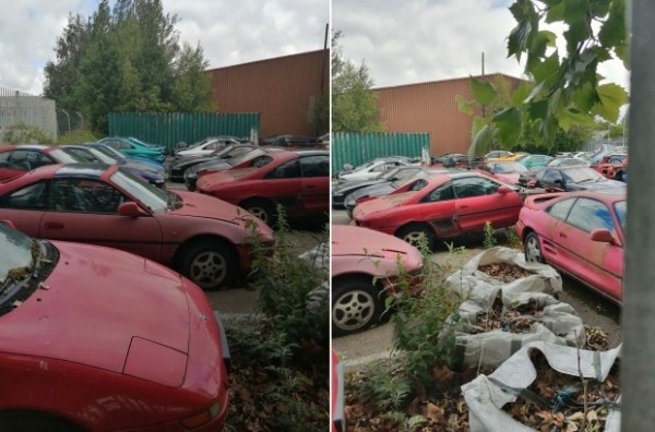 Японофилам не смотреть: кладбище среднемоторных Toyota MR2