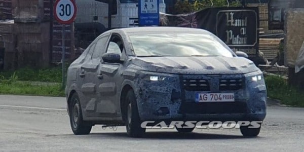 Новый Renault Logan замечен на испытаниях