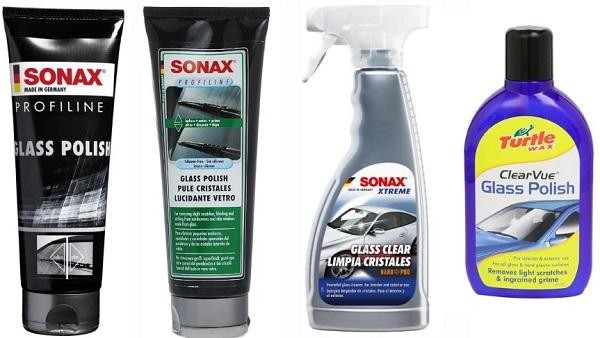 Полироли для стекол авто