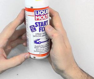 Жидкость для запуска двигателя: аэрозоль для быстрого пуска мотора