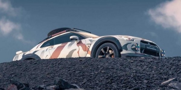 По стопам 911: Nissan GT-R для бездорожья (видео)