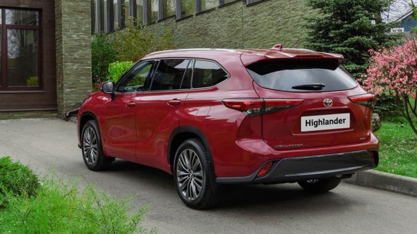 Toyota запатентовала в РФ новый Toyota Highlander