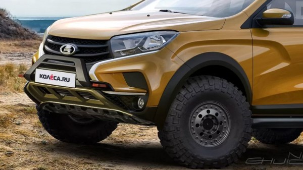 Появились изображения новой Лады &laquo;Тарзан&raquo; на базе модели XRAY