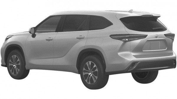 Toyota запатентовала в РФ новый Toyota Highlander