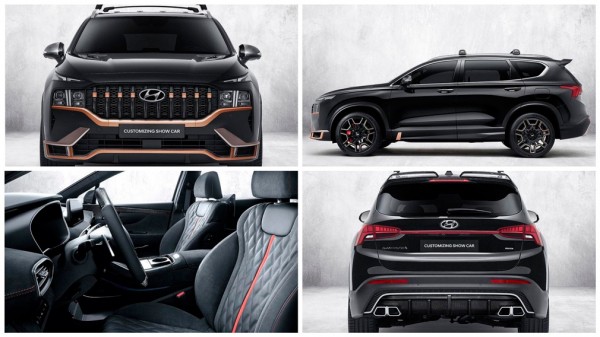 Дебютировала заводская спортверсия кроссовера Hyundai Santa Fe