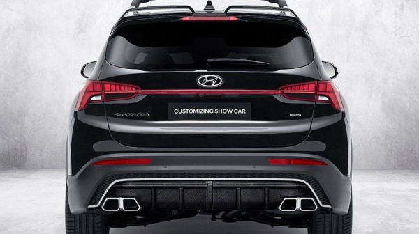 Дебютировала заводская спортверсия кроссовера Hyundai Santa Fe