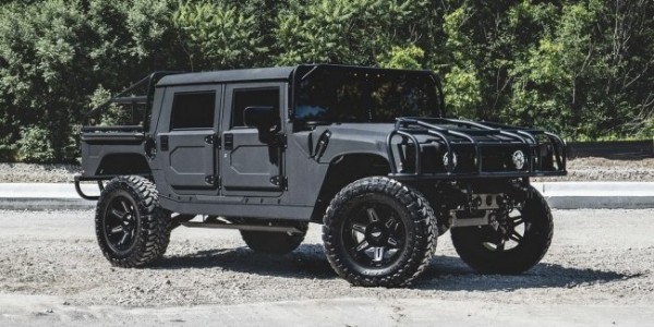 Ребята из Детройта построили динамичный Hummer H1