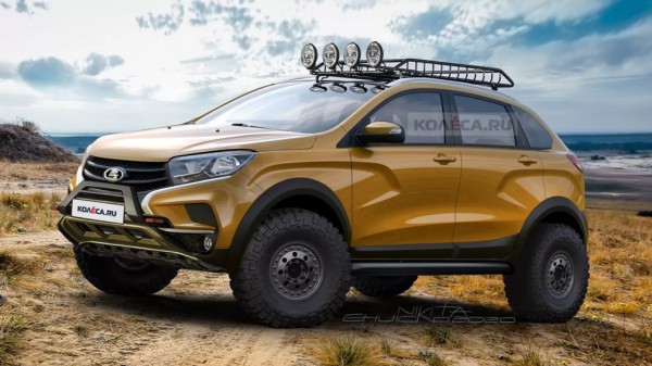 Появились изображения новой Лады &laquo;Тарзан&raquo; на базе модели XRAY