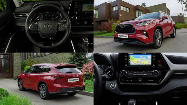 Toyota запатентовал Highlander нового поколения для России