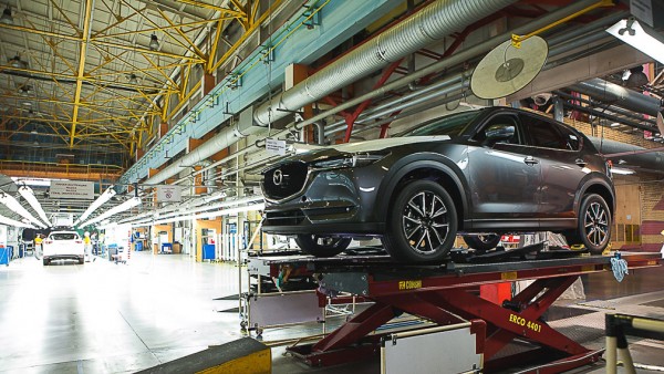 Предприятие &laquo;Мазда Соллерс&raquo; возвращается к полной рабочей неделе