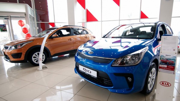 Продажи Kia в России упали на 12%