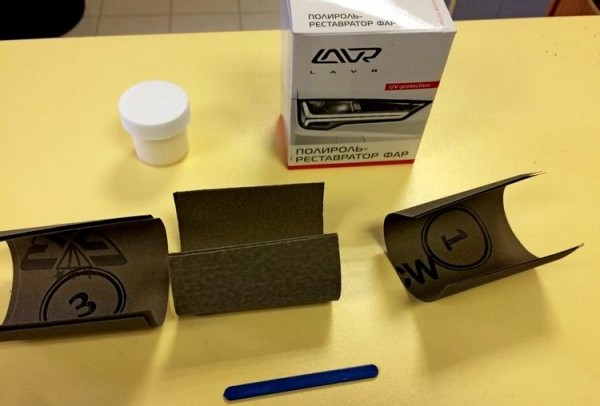 Для чего нужны пасты для полировки фар