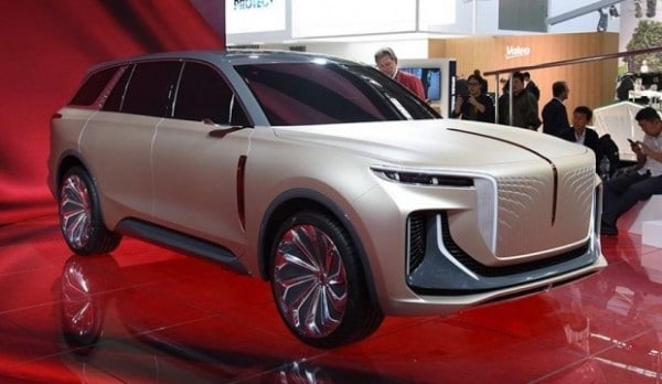 Hongqi E-HS9: стиль Rolls-Royce