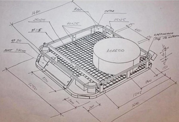Как своими руками сделать багажник на крышу автомобиля