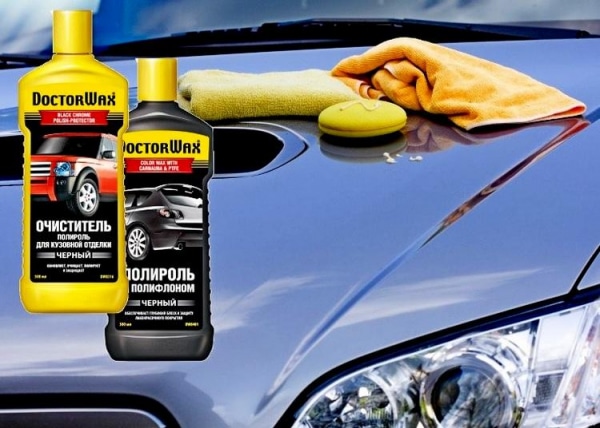 Полироль для кузова автомобиля от царапин