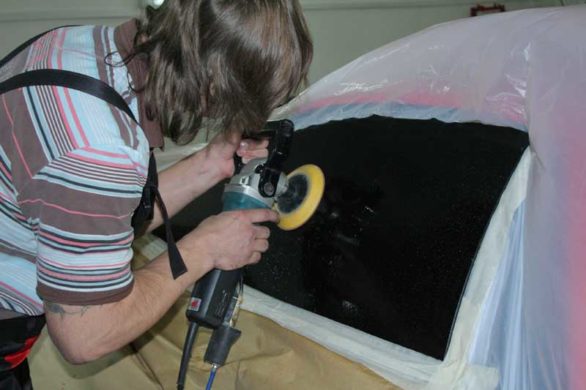 Полировка стекол авто от царапин своими руками