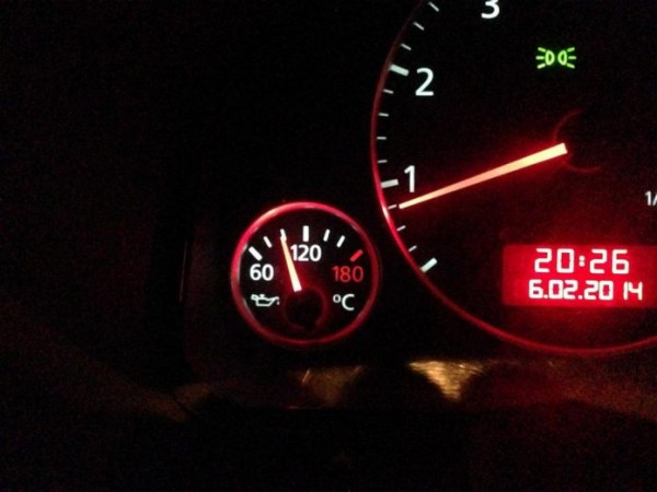 Рабочая температура охлаждающей жидкости на прогретом двигателе