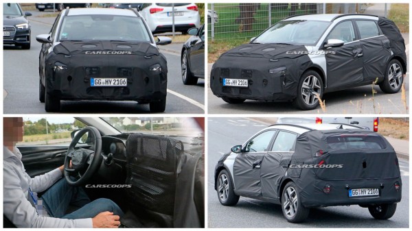 Новый городской кроссовер Hyundai на базе i20 впервые вышел на тесты