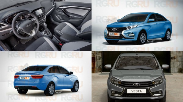 Первые изображения новой Lada Vesta Facelift опубликованы в Сети