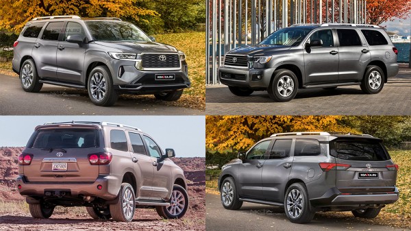 В Сети появились изображения новой Toyota Sequoia