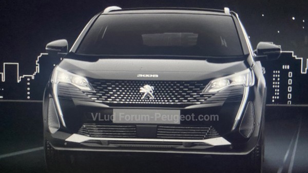 Названа дата премьеры обновлённого кроссовера Peugeot 3008