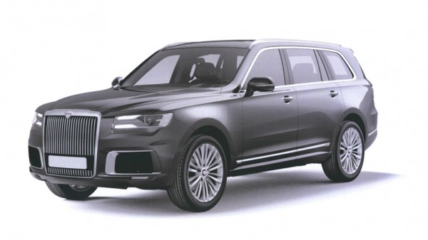 Появились изображения серийного внедорожника  Aurus Komendant