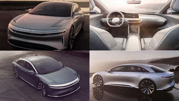 Электромобиль от Lucid Air сможет предложить запас хода в 711,33 км