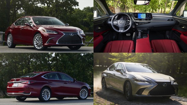 Седан Lexus ES 250 впервые получил полный привод