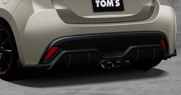 TOMS превратил новый Yaris  в пылесос на колесах